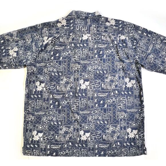 World Wide Sportsman Navy Cotton Short Sleeve Shirt XL - Picture 4 of 6